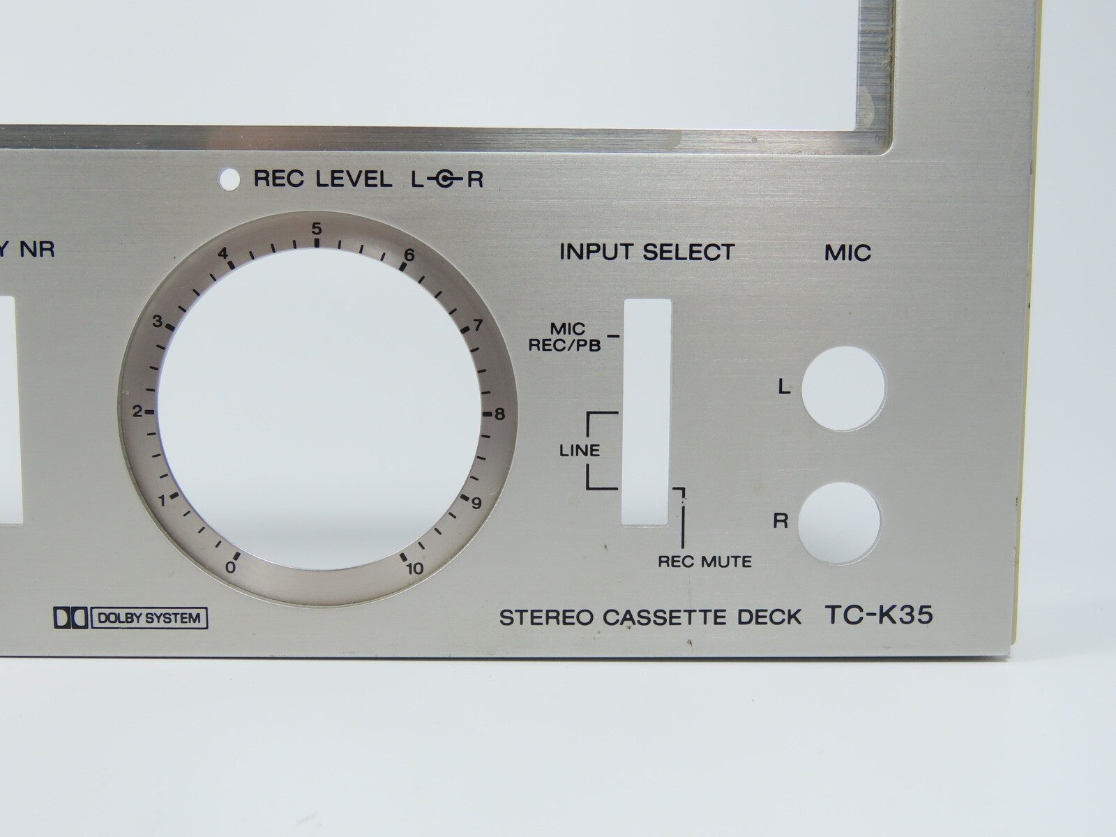 *SONY TC-K35* Front Panel Faceplate HiFi Audio Parts /FP96 - Image 8