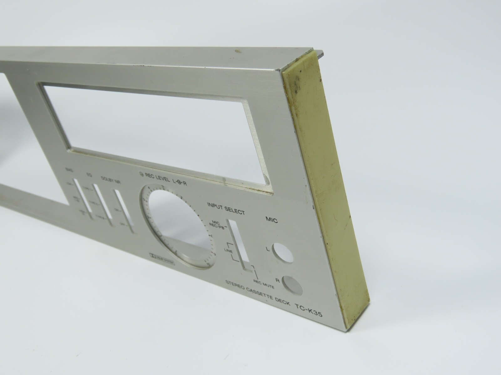 *SONY TC-K35* Front Panel Faceplate HiFi Audio Parts /FP96 - Image 9