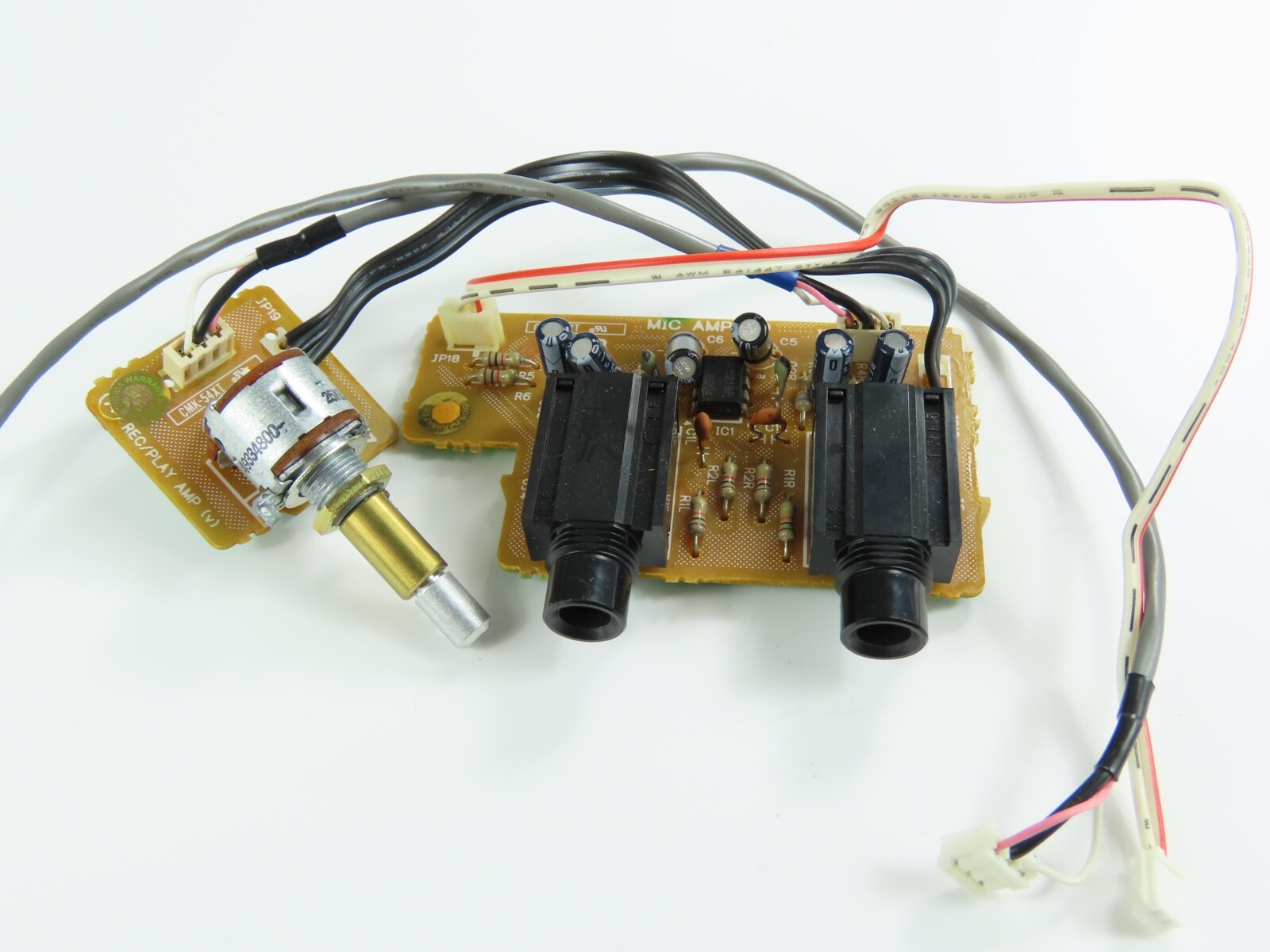 Sansui D-X301iR Pot 25kB with PCB + Jack PCB Tape Deck Parts /D170 - Image 3