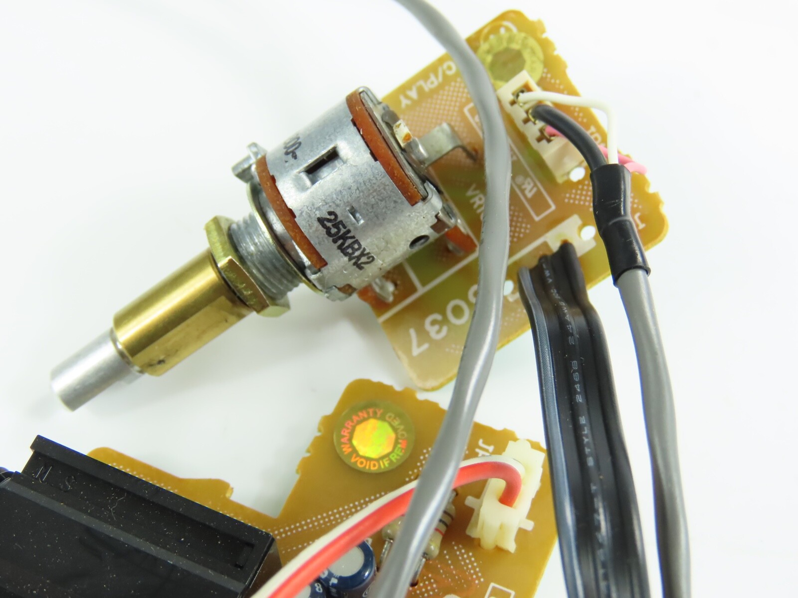 Sansui D-X301iR Pot 25kB with PCB + Jack PCB Tape Deck Parts /D170 - Image 4