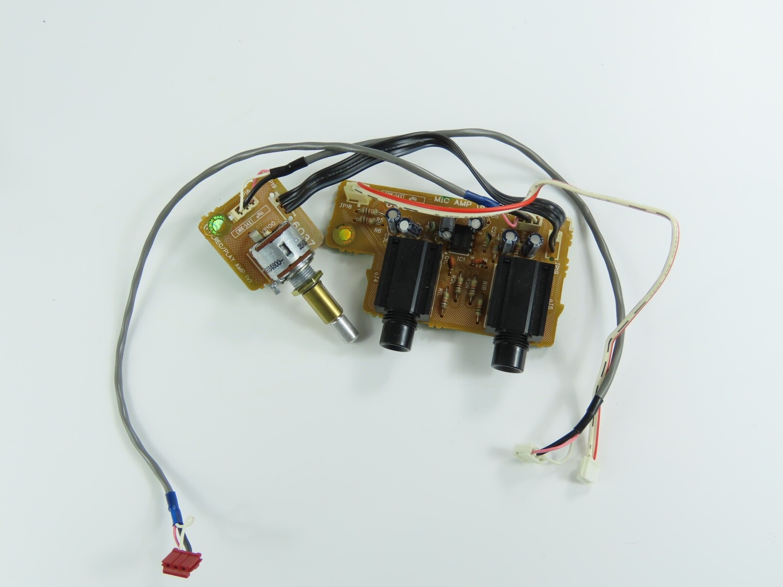 Sansui D-X301iR Pot 25kB with PCB + Jack PCB Tape Deck Parts /D170