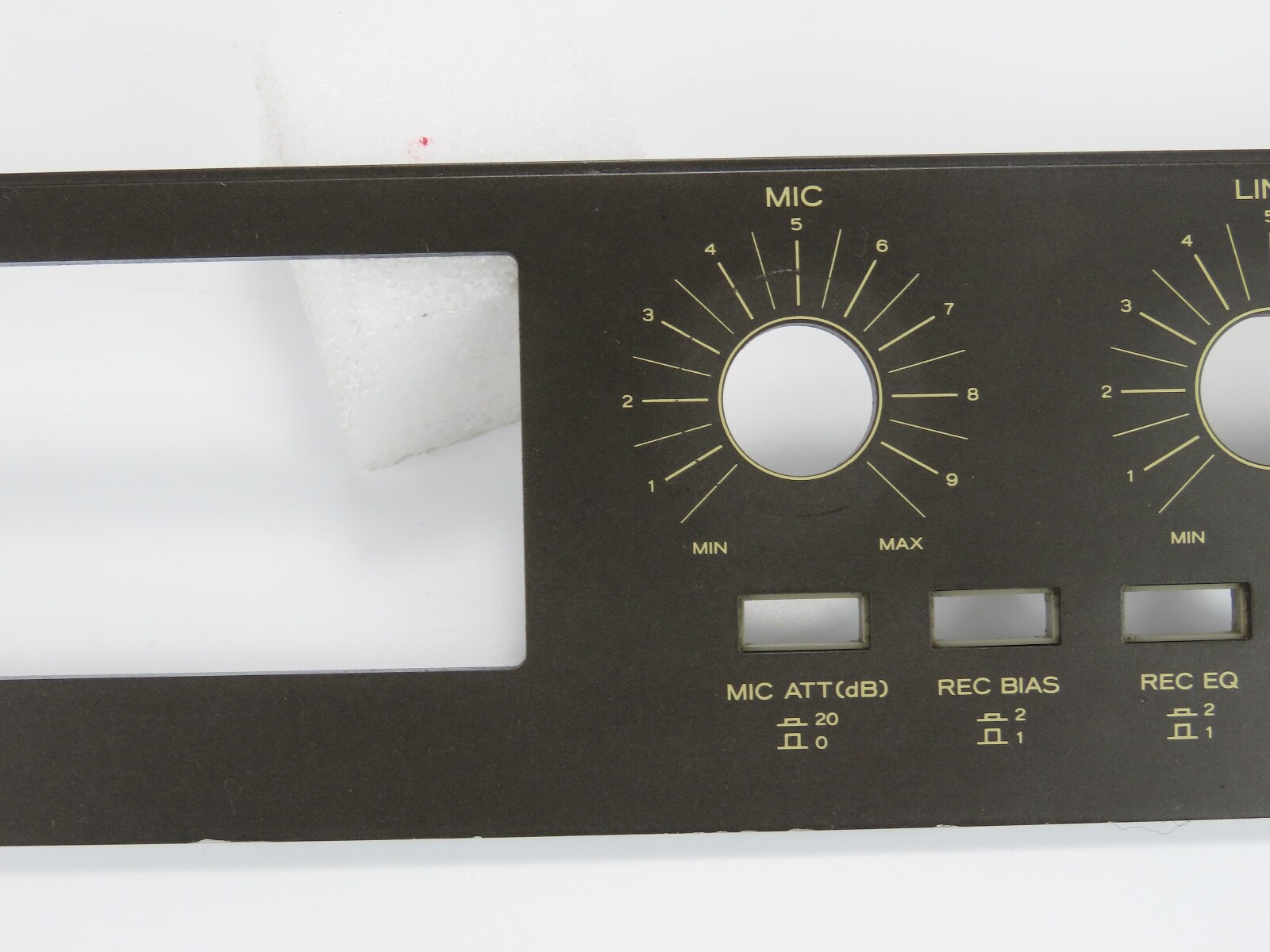 *TEAC 32-2B* Front Panel Faceplate Lower Section Reel to Reel Part /FP108 - Image 4