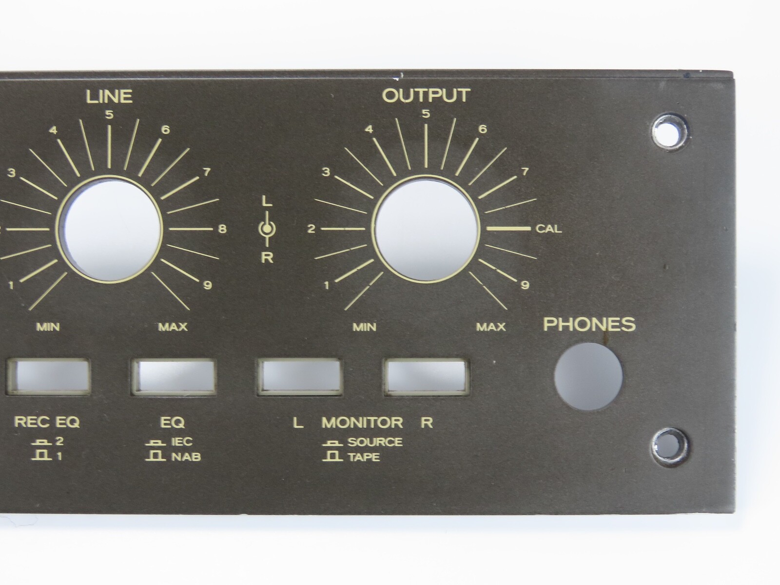 *TEAC 32-2B* Front Panel Faceplate Lower Section Reel to Reel Part /FP108 - Image 5