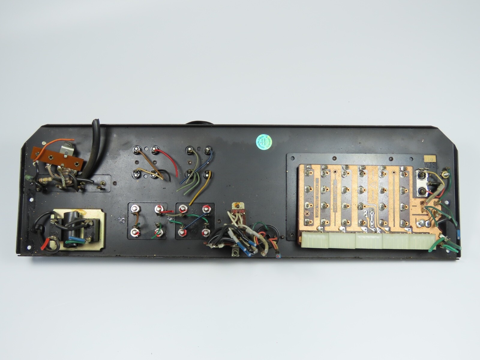 > TECHNICS SA6000X < Back Panel with Input /Output Amplifier Part /A - Image 5