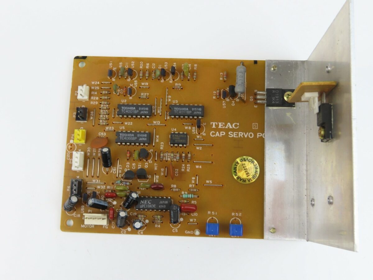 *Tascam TSR8* Cap Servo PCB Board 52102675-01 Reel to Reel Part /Ts111 - Image 3