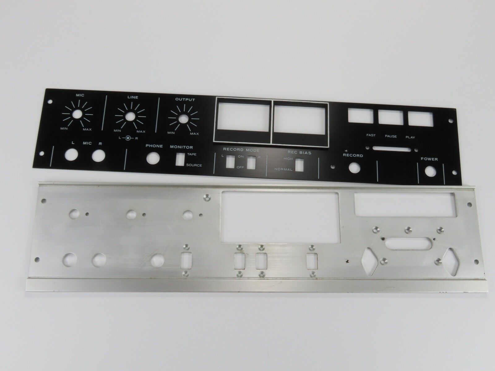 *Teac A-3300* Front Panel Lower Section with Base Reel to Reel Part /FP185 - Image 6