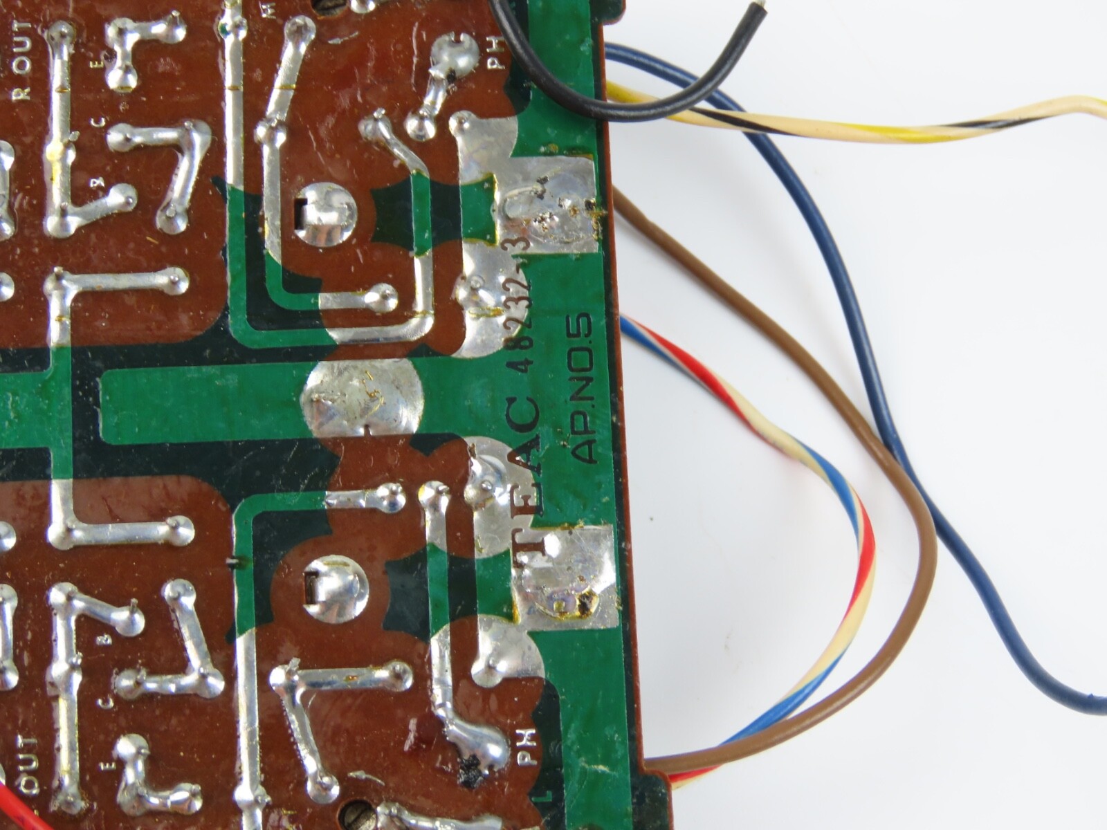 *Teac A-3300* Line Out & Phone Amplifier PCB Board Reel to Reel Part /T650 - Image 5