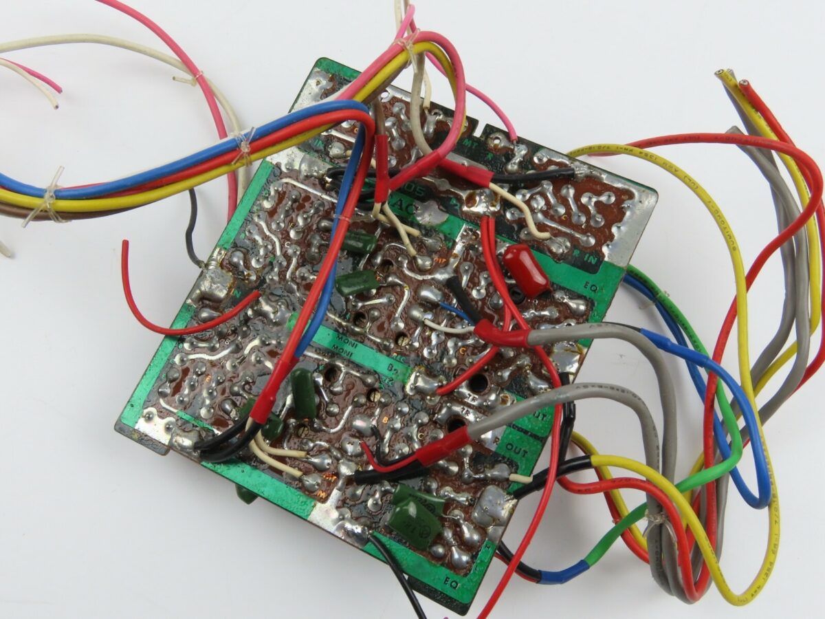 Teac A-3340 - Meter/ Rec. Eq. Amplifier PCB Board /T539 - Image 5