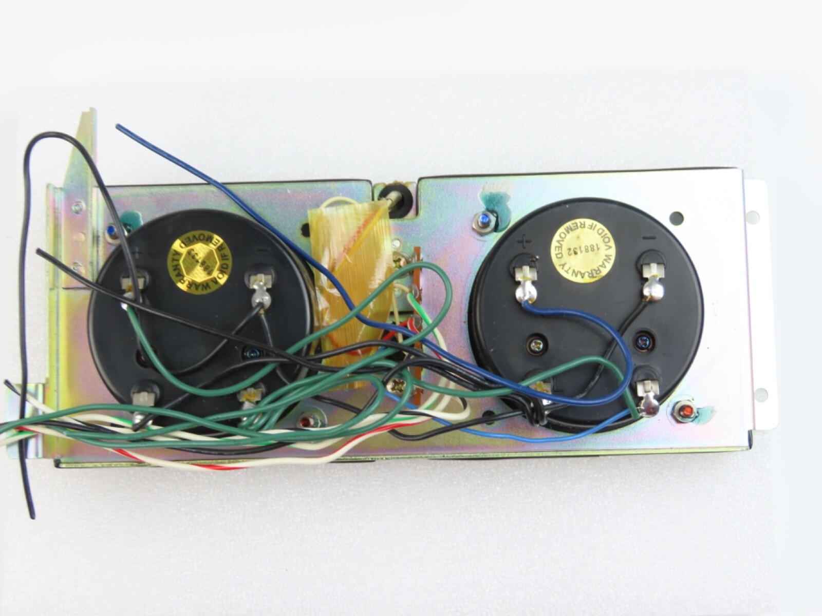 *Teac A-450* Pair of VU Meters with Bracket Tape Deck Parts /A732 - Image 3