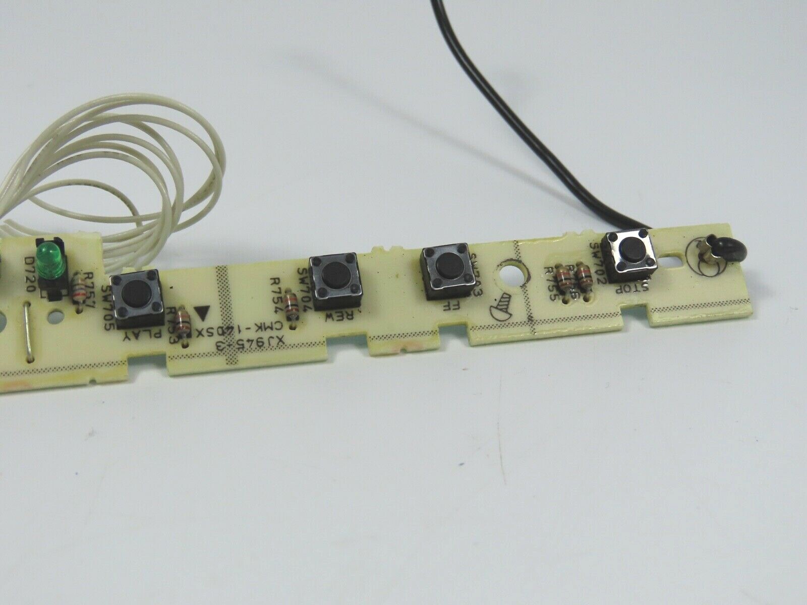 > YAMAHA MT120s < Circuit Board Keyboard Tape Deck Part /A164 - Image 3