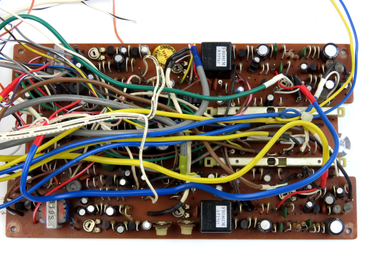 *Akai GXC-730D* Pre .Amp. PCB Board CQ-5015 Tape Deck Parts /A621 - Image 3