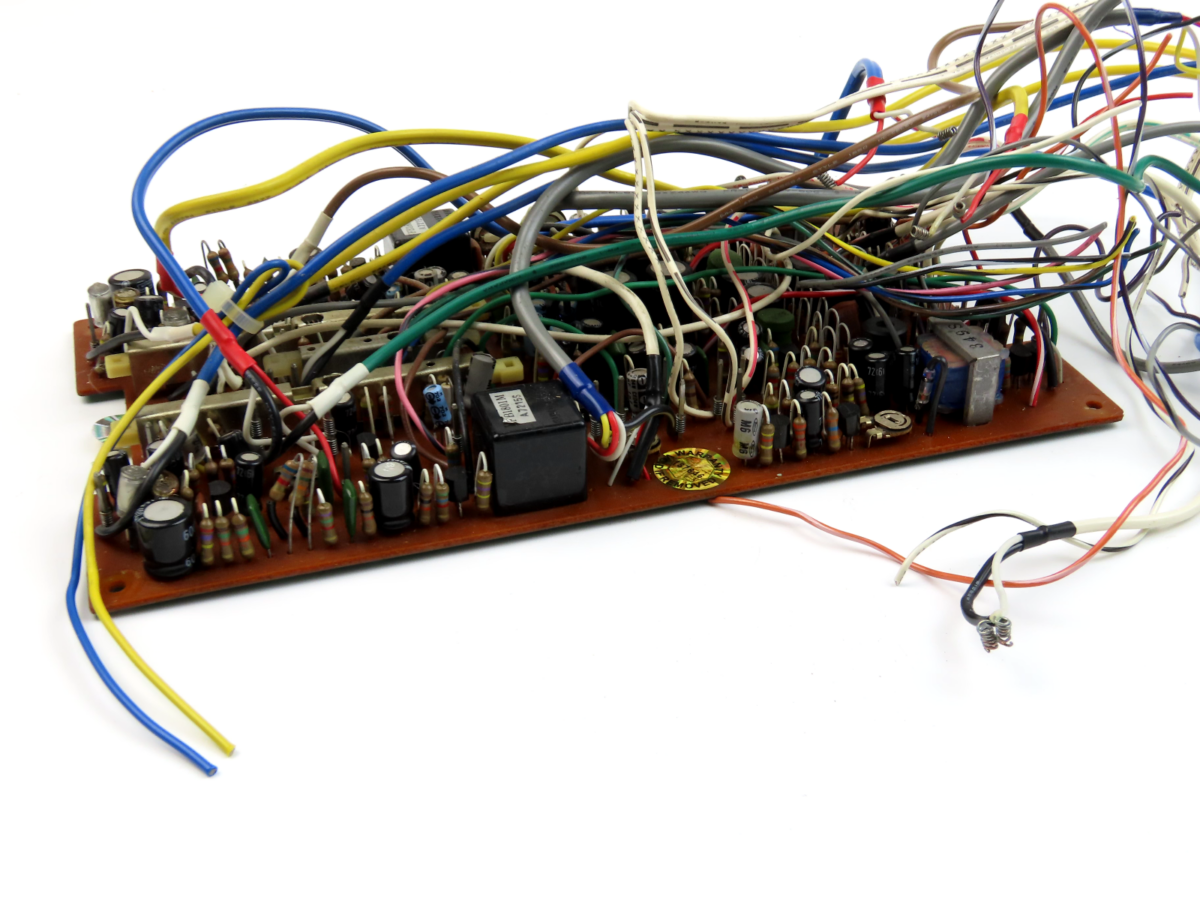 *Akai GXC-730D* Pre .Amp. PCB Board CQ-5015 Tape Deck Parts /A621 - Image 5