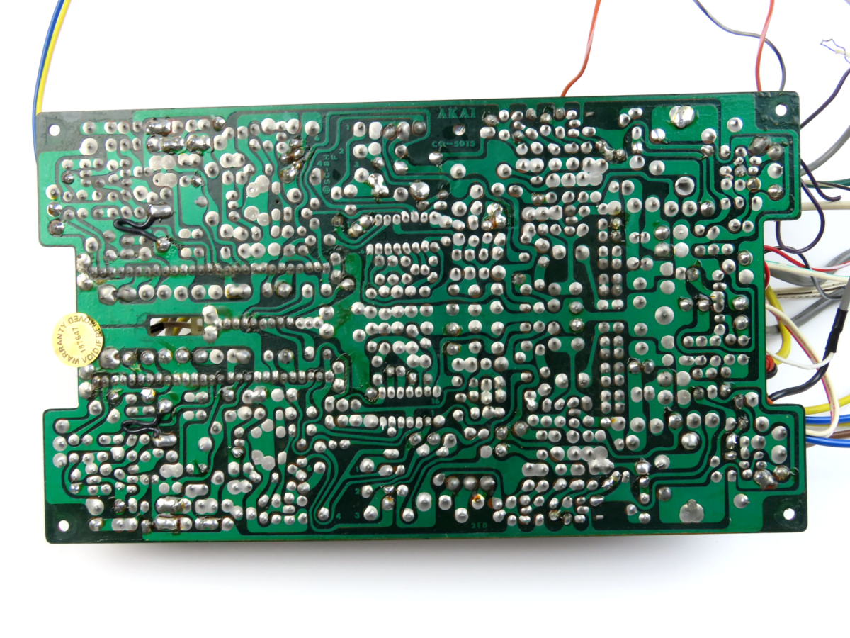 *Akai GXC-730D* Pre .Amp. PCB Board CQ-5015 Tape Deck Parts /A621 - Image 6