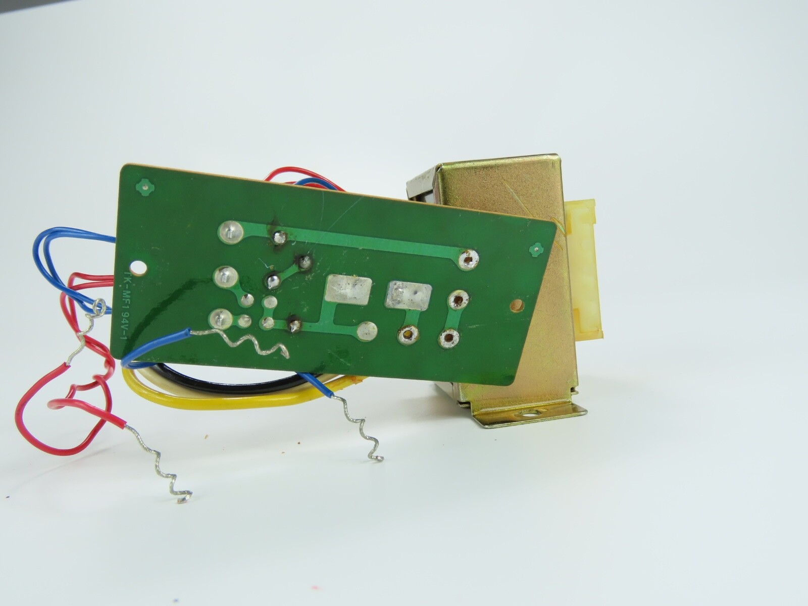 *DUAL C824* Power Transformer 230V with PCB Tape Deck Parts /A390 - Image 5