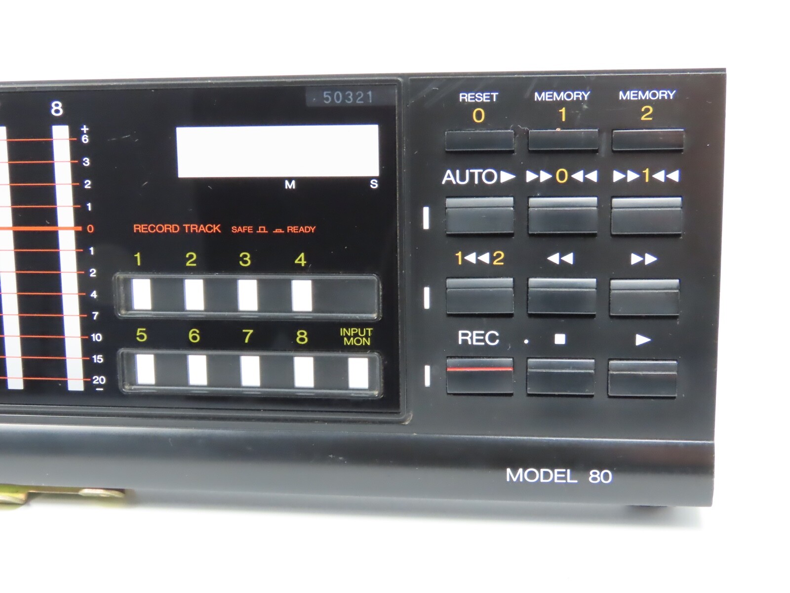 *FOSTEX MODEL 80* Front Panel Lower Section Faceplate Reel to Reel Part /FP20 - Image 4