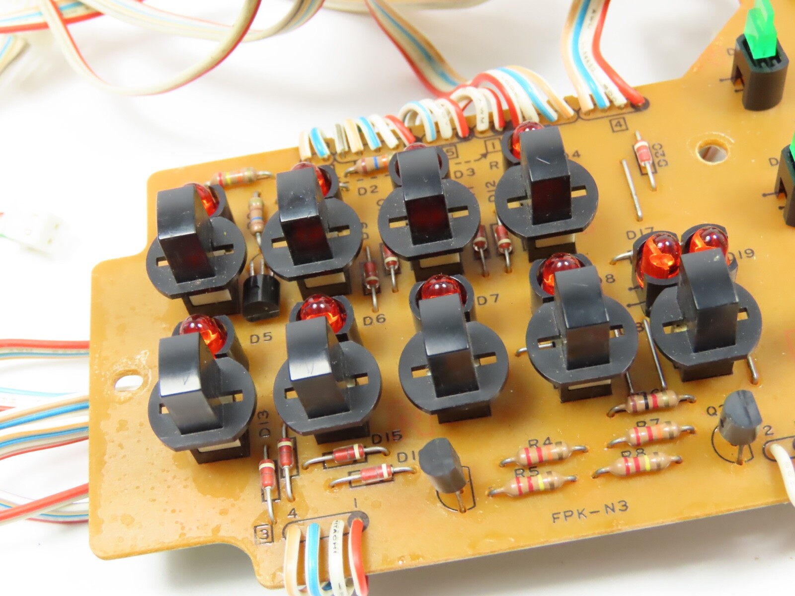 > FOSTEX MODEL80 < Function Control PCB Digital Counter Reel to Reel Part /Fx154 - Image 3