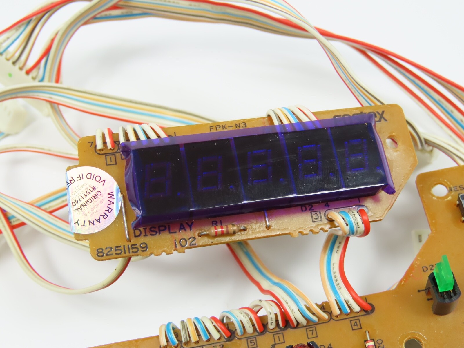 > FOSTEX MODEL80 < Function Control PCB Digital Counter Reel to Reel Part /Fx154 - Image 4