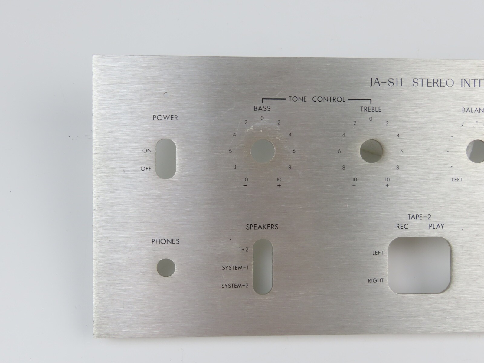 *JVC JA-S11* Front Panel Faceplate Amplifier Parts /FP321 - Image 3