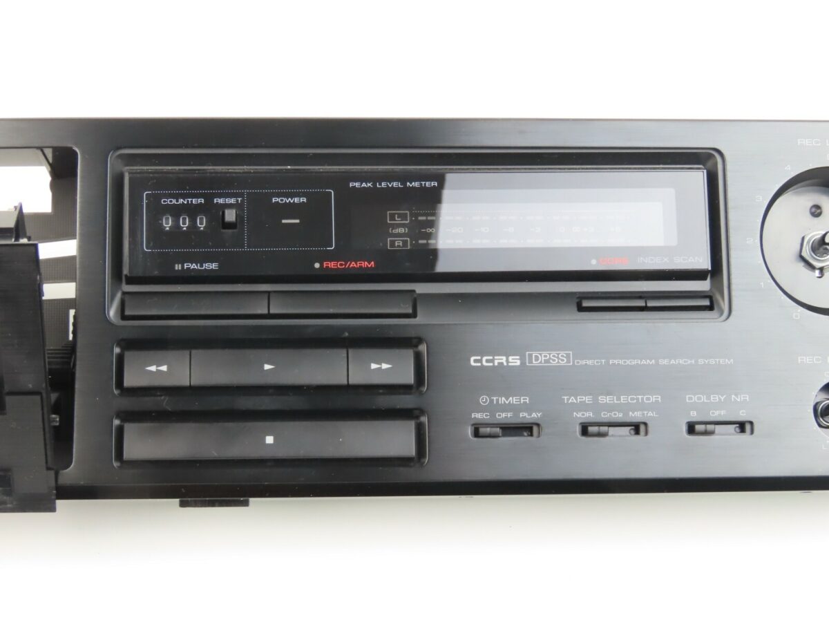 *KENWOOD KX-2020* Front Panel Faceplate Tape Deck Part /FP242 - Image 4