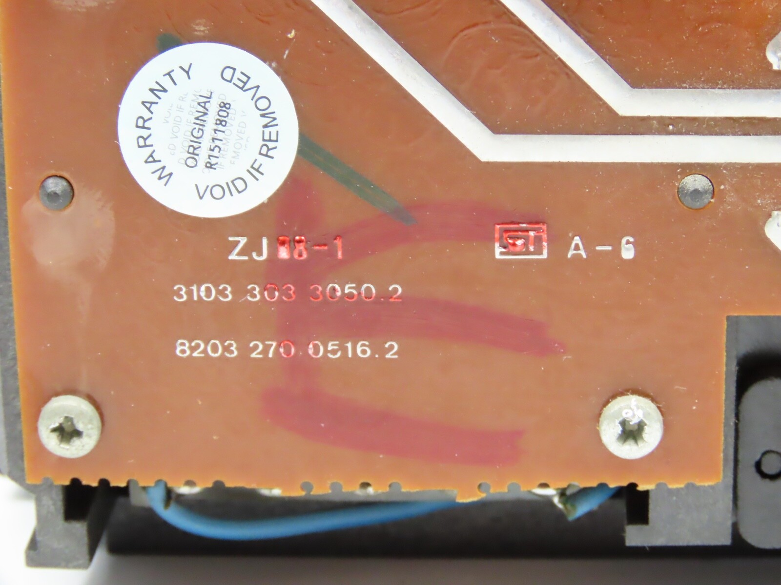 > PHILIPS D8614 < Power Transformer Trafo Boombox Part /Bx07 - Image 7