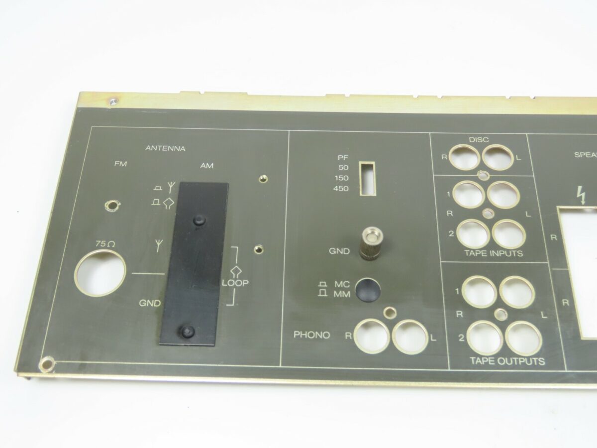 REVOX B285 Real Back Panel of Housing Connector Panel Receiver Parts /FP51 - Image 3