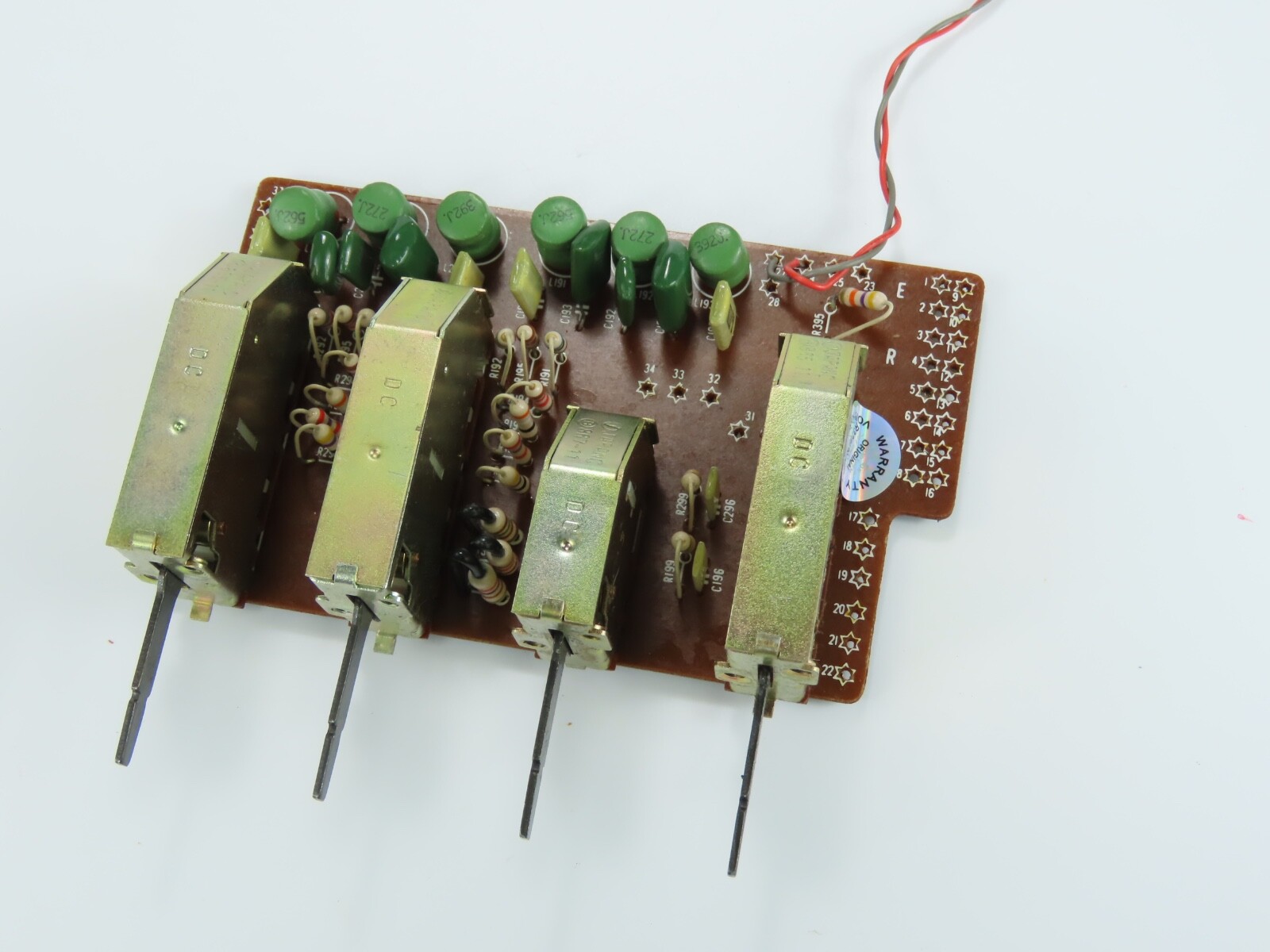 *SONY TC-206SD* Switch PCB Board 1-584-610-12 Tape Deck Part /A357