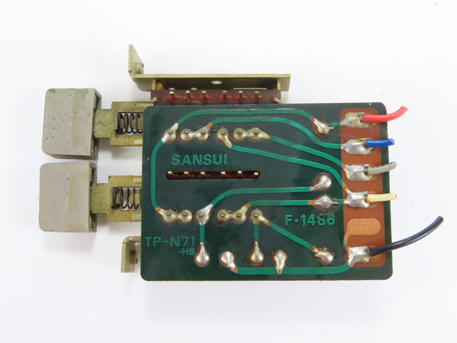 *Sansui QRX-5500* Filter PCB Board F-1486 Amplifier Part /M74 - Image 4