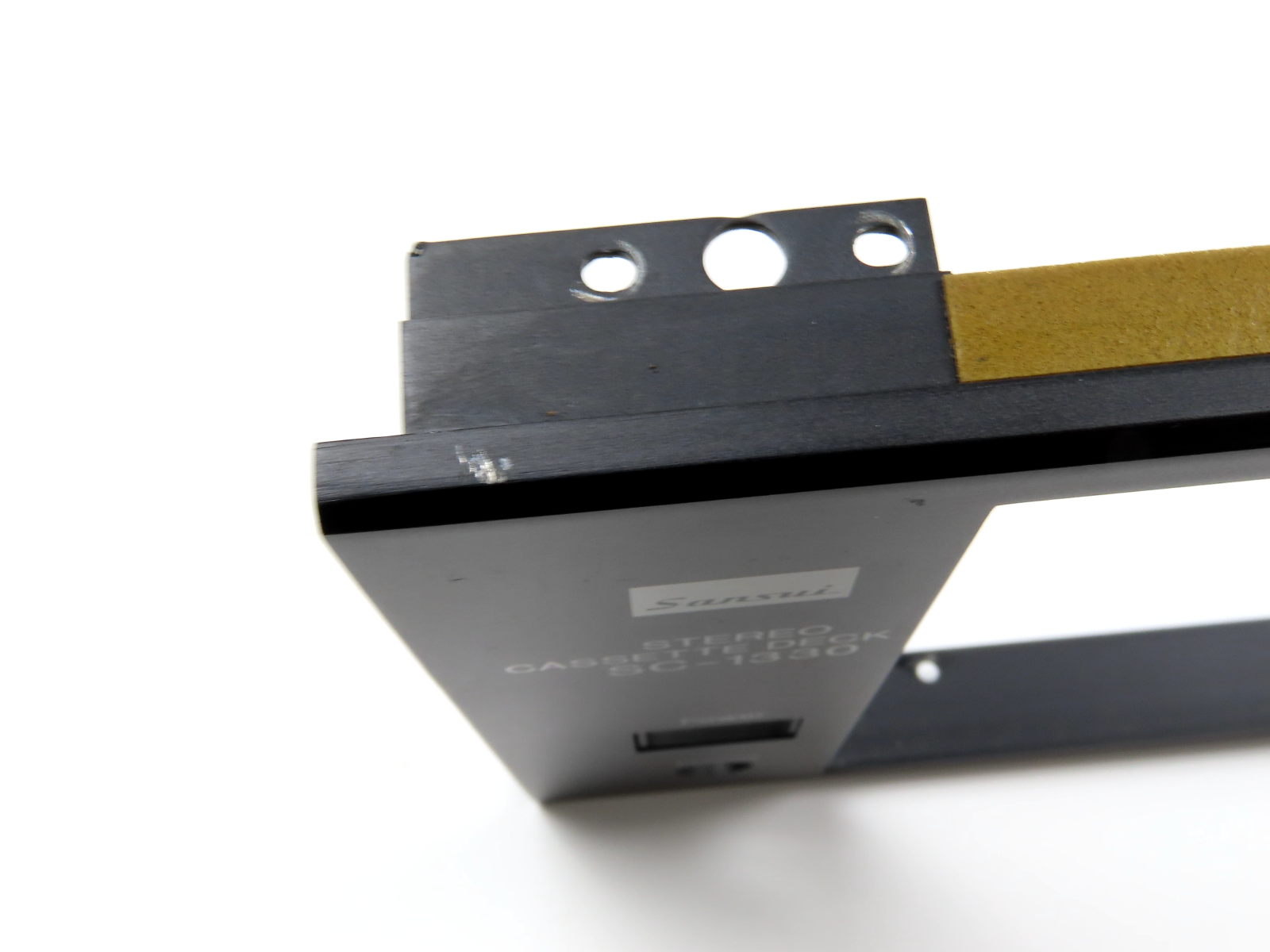 *Sansui SC-1330* Front Panel Faceplate Tape Deck Parts /FP201 - Image 7