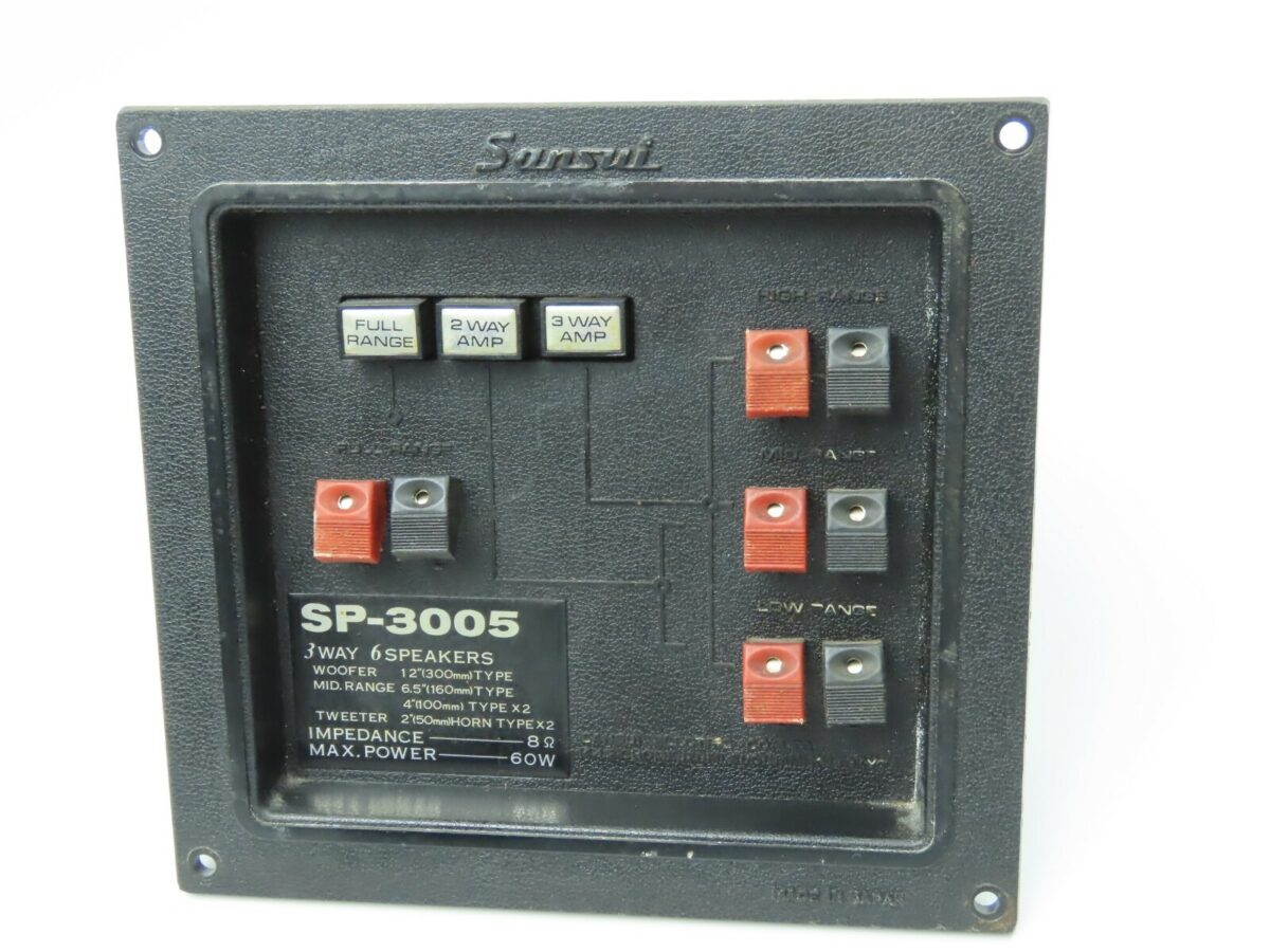 *Sansui SP-3005* 3-way 6-speakers Crossover Only One Speaker Part /ST1 - Image 3