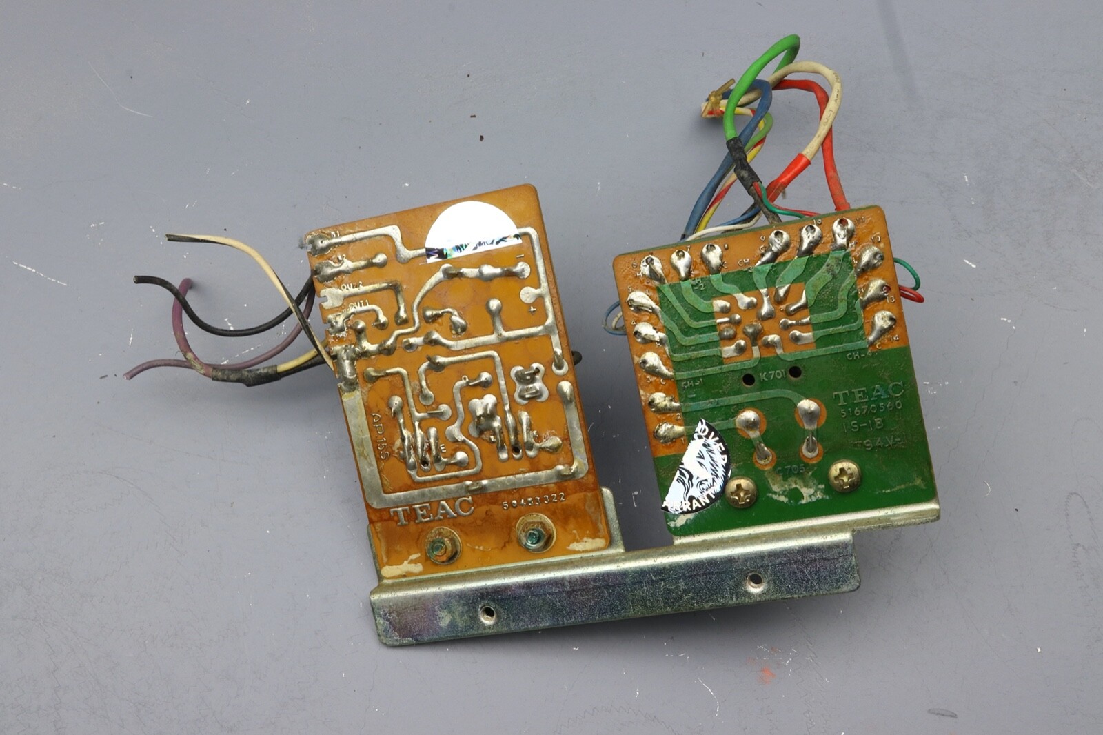 *TEAC A-3340S* Bias & Relay Board Card Chip Reel to Reel Part 50483322 /T10 - Image 5