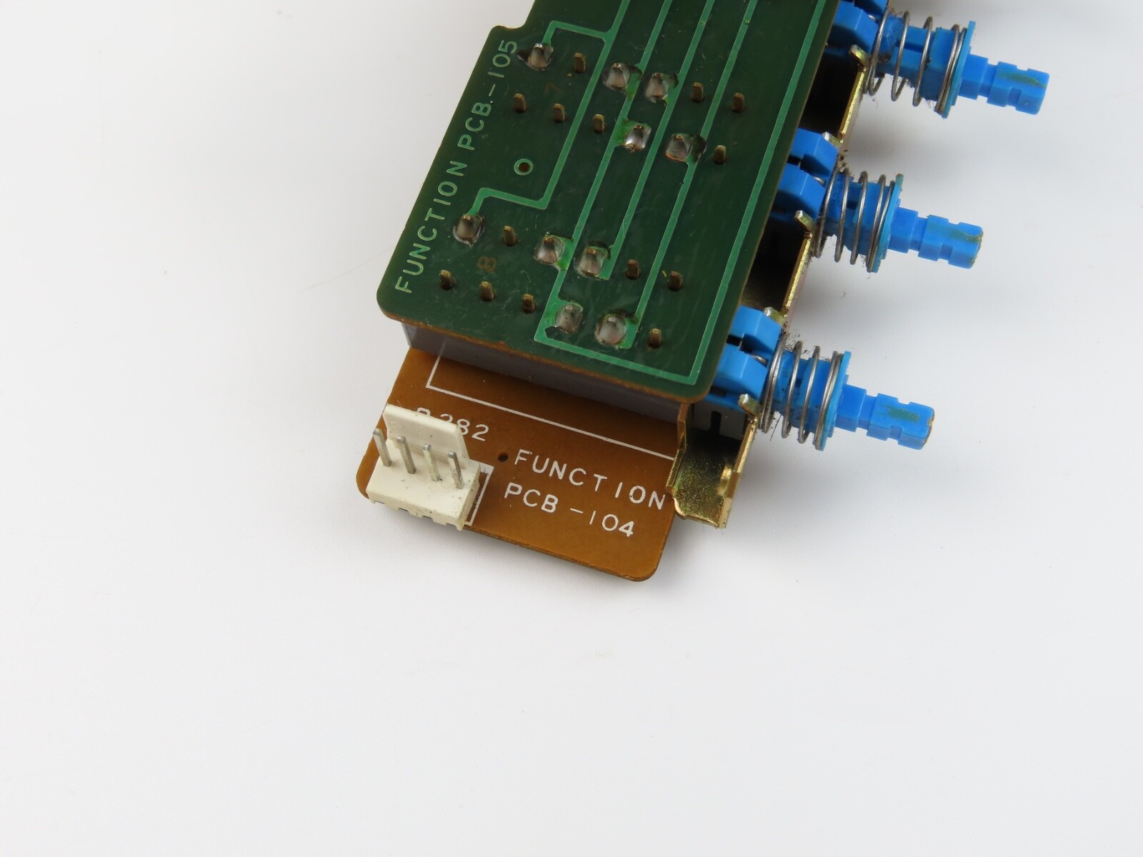 *Tascam 38* Function PCB-104 & PCB-105 Reel to Reel Parts /T626 - Image 4