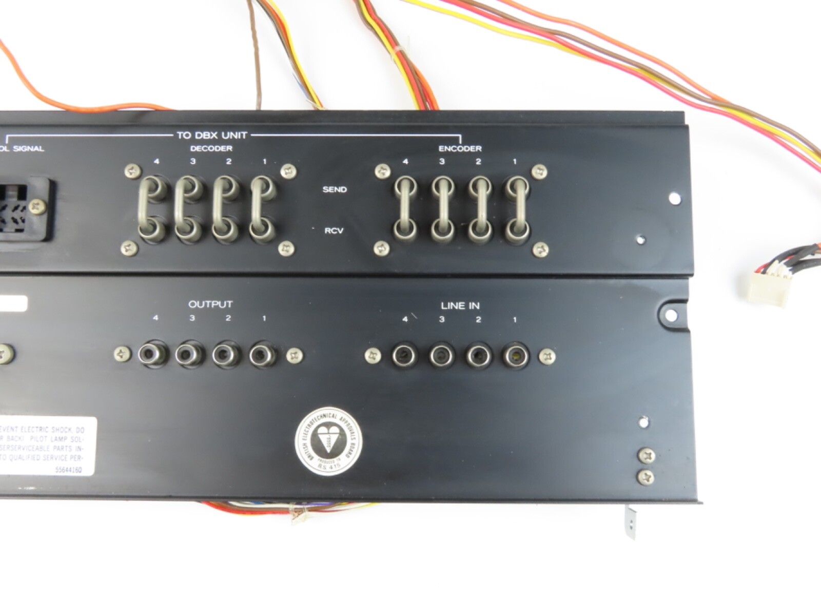 *Teac A-3440* Rear Connection Panel Reel to Reel Part /FP297 - Image 5