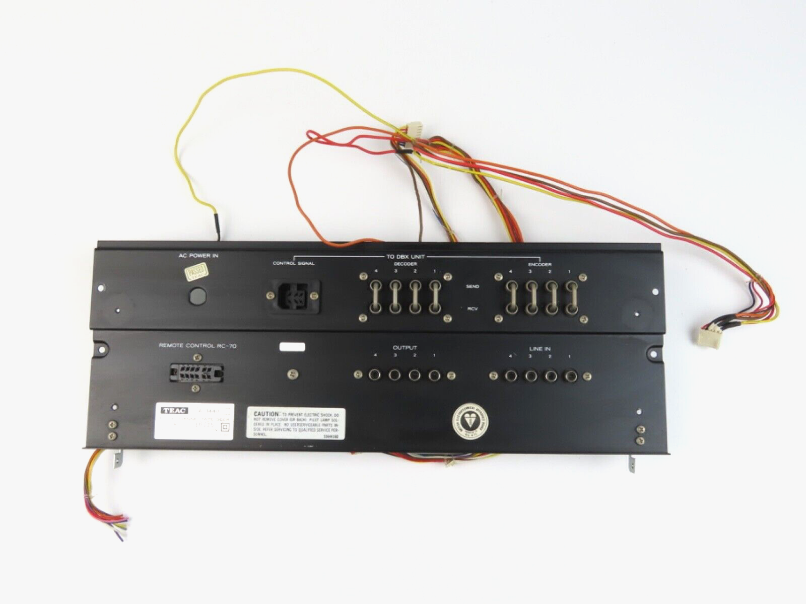 *Teac A-3440* Rear Connection Panel Reel to Reel Part /FP297