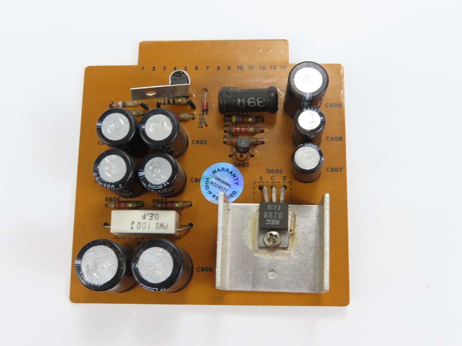 *Teac A-7300* Amp. Stabilizer Unit PCB Board 51670839 Reel to Reel Parts /T440