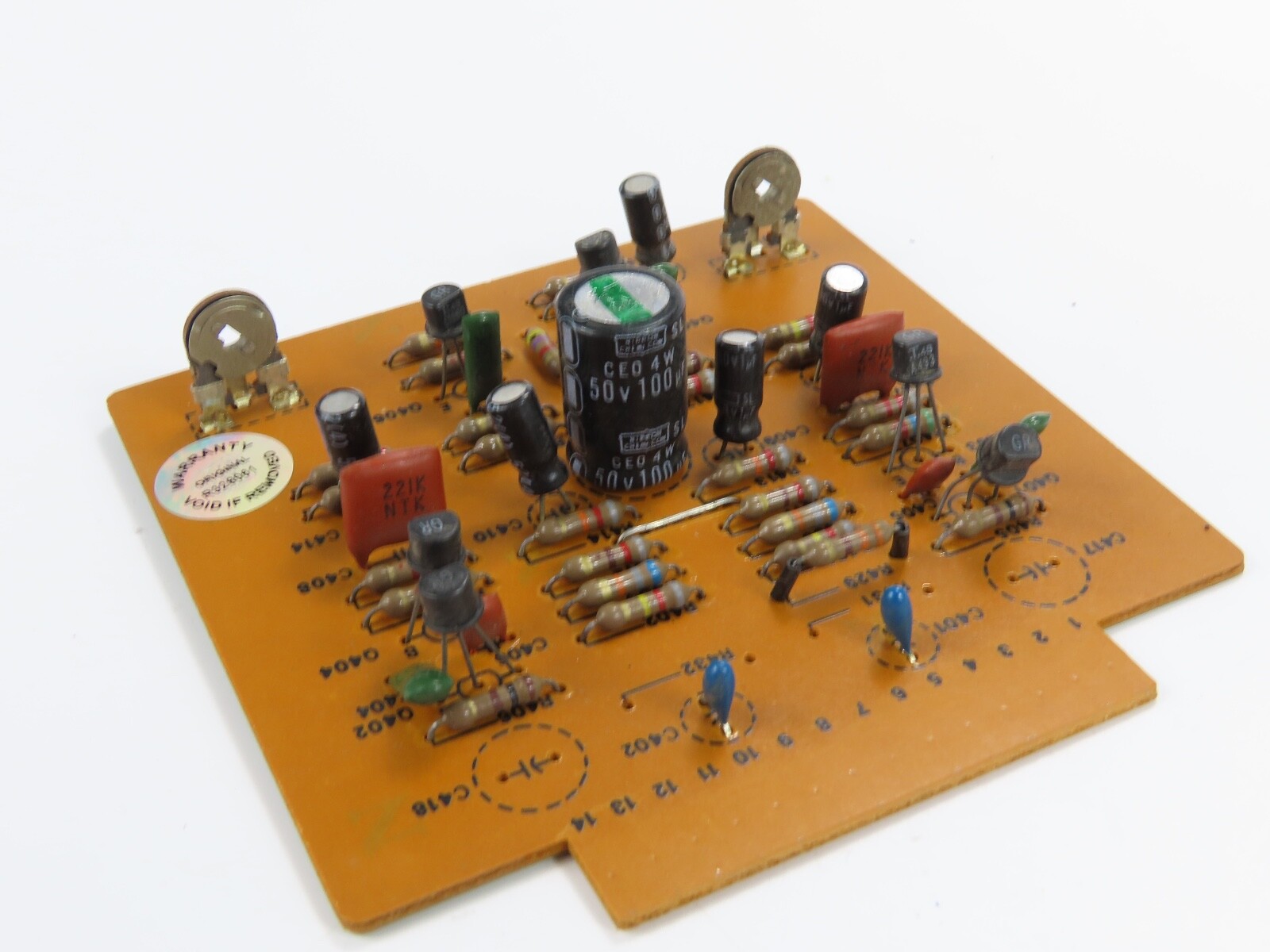 *Teac A-7300* Line Level Adj. A PCB Board 51670800 Reel to Reel Parts /T449 - Image 4