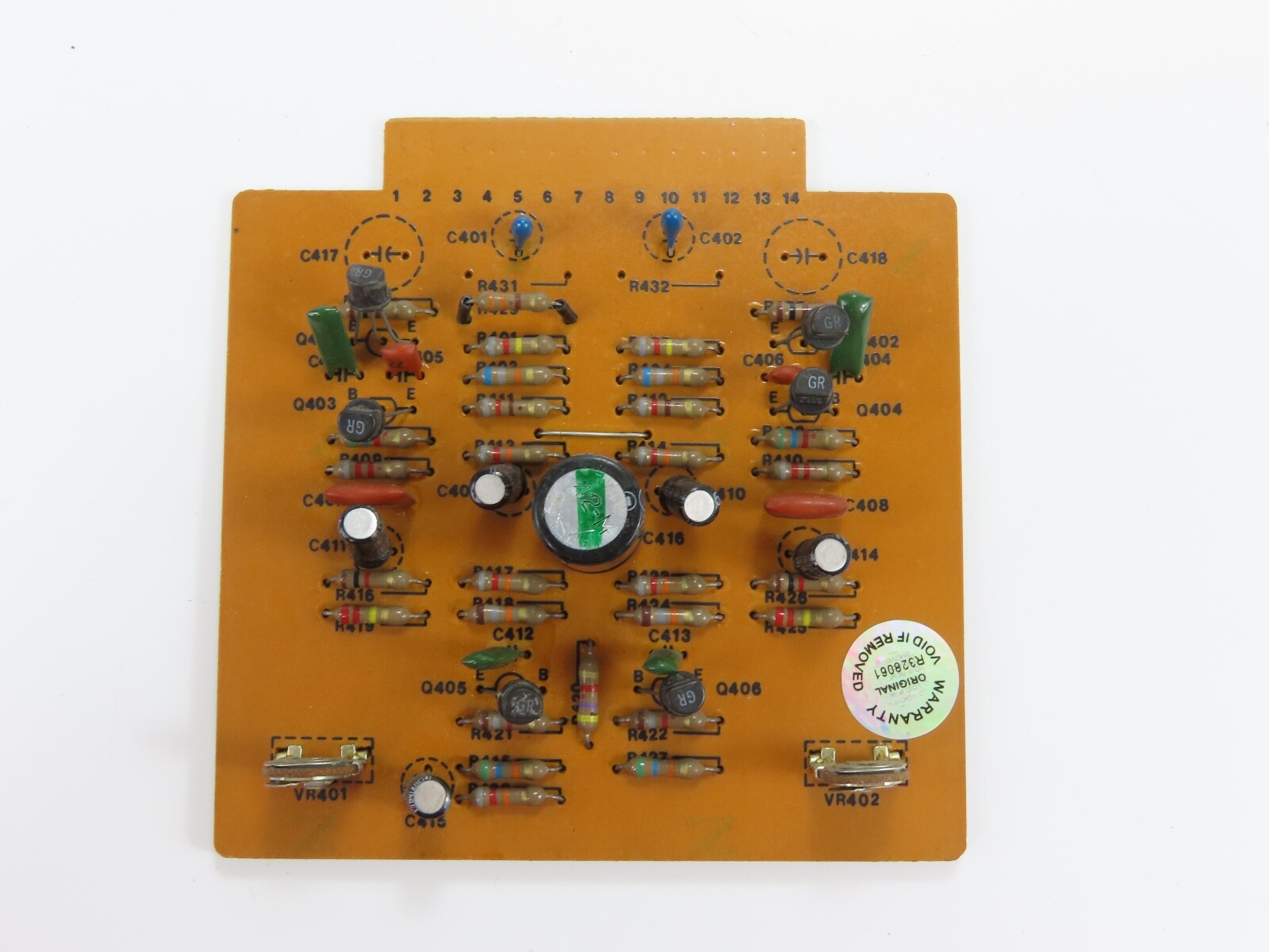 *Teac A-7300* Line Level Adj. A PCB Board 51670800 Reel to Reel Parts /T449