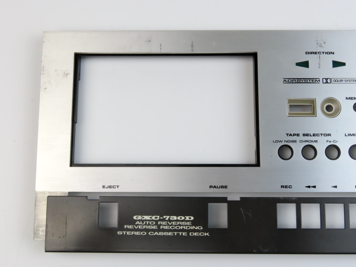 *Akai GXC-730D* Front Panel Faceplate Tape Deck Parts /FP241 - Image 3