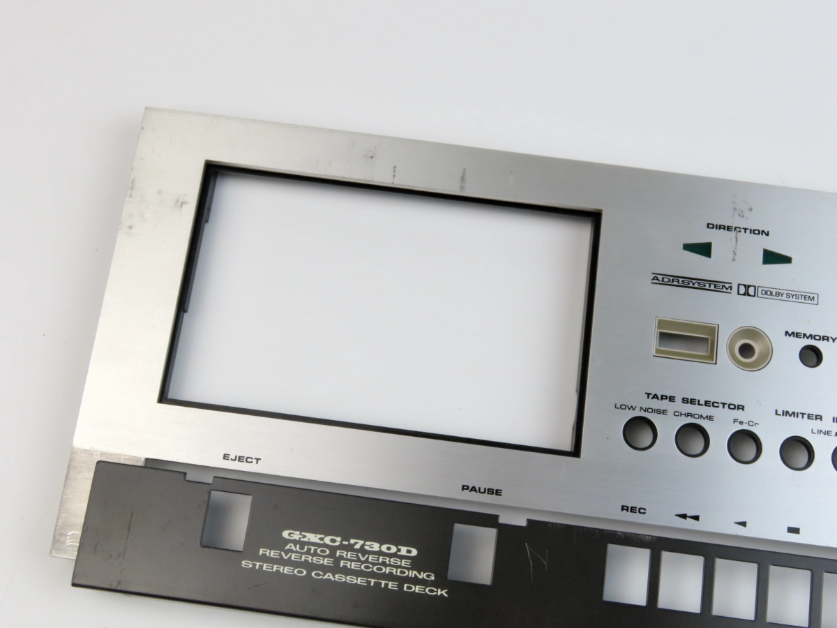 *Akai GXC-730D* Front Panel Faceplate Tape Deck Parts /FP241 - Image 4