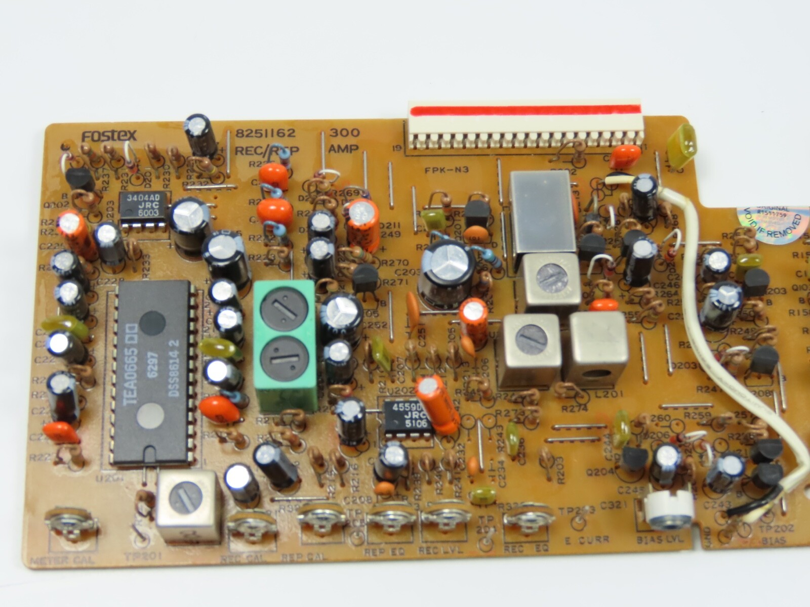 > FOSTEX MODEL80 < Rec/Rep Amplifier PCB 8251162300 Reel to Reel Part /Fx183/190 - Image 3