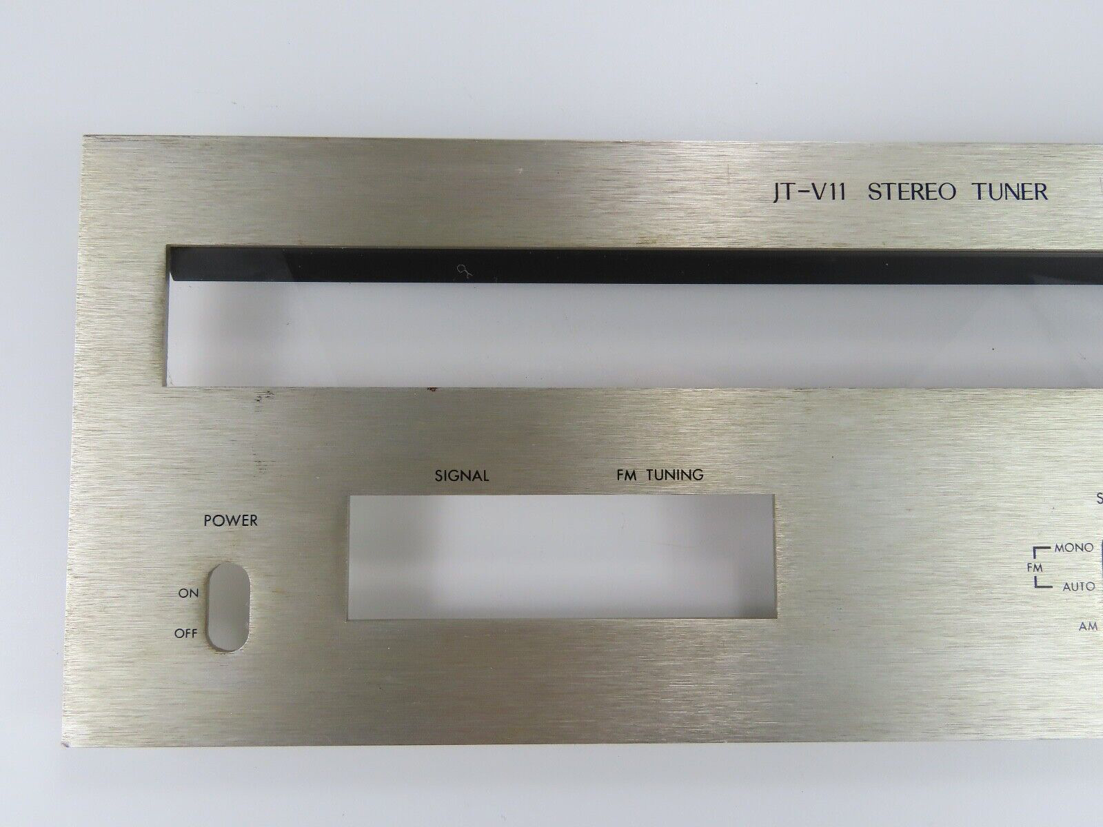 *JVC JT-V11* Front Panel Faceplate Tuner Parts /FP119 - Image 3
