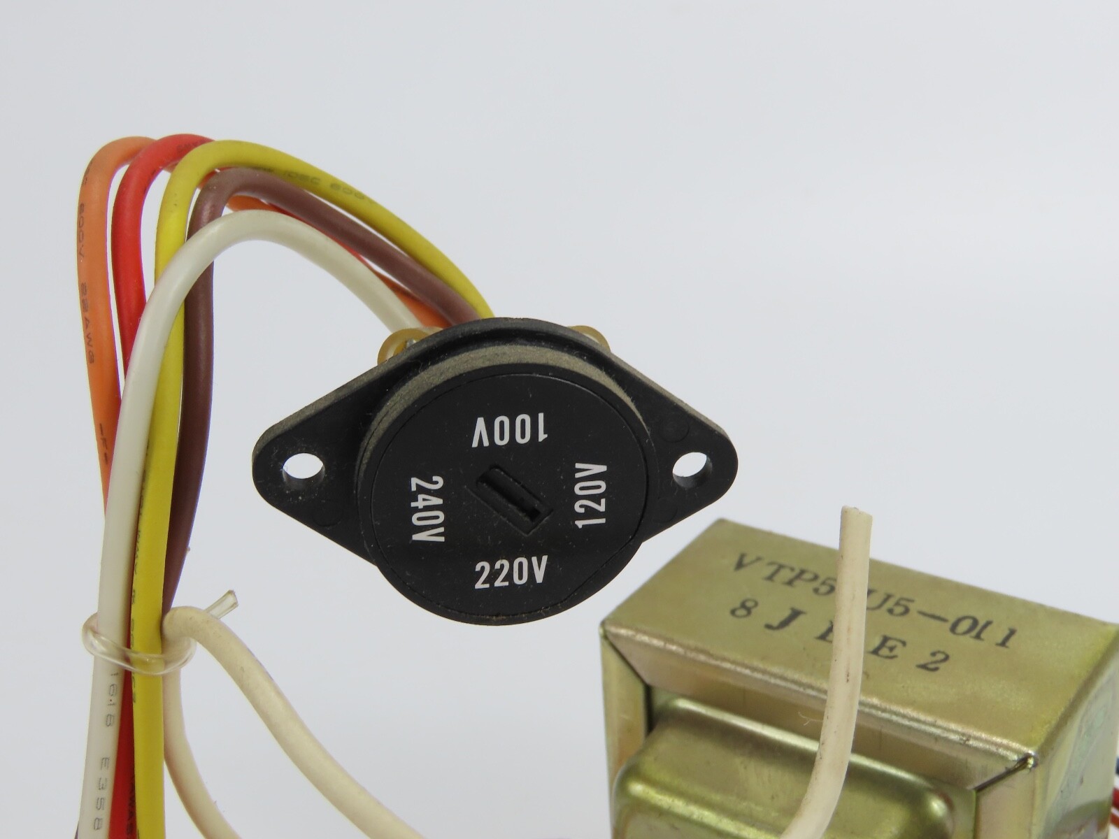 *JVC KD-S201* Power Transformer VTP54U5-011 Power Selector Tape Deck Parts /J20 - Image 3