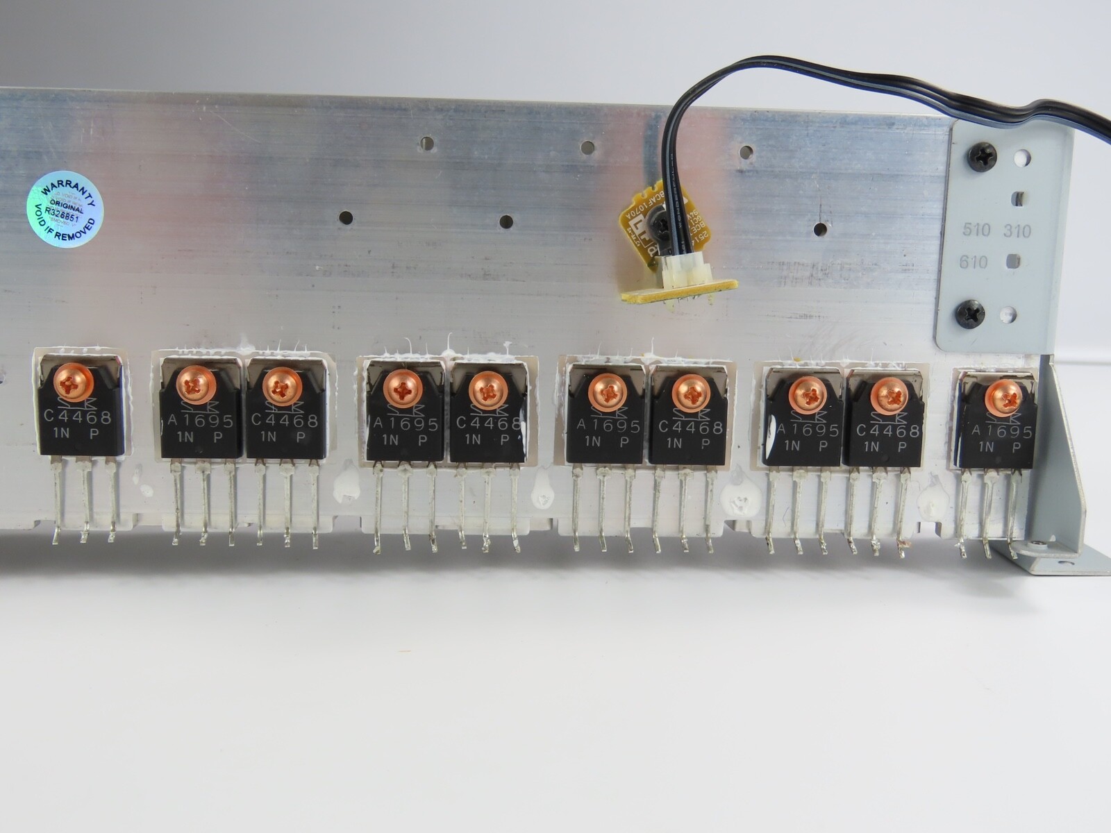 ONKYO TX-NR414 Heat Radiator Cooler Receiver Parts /D - Image 5