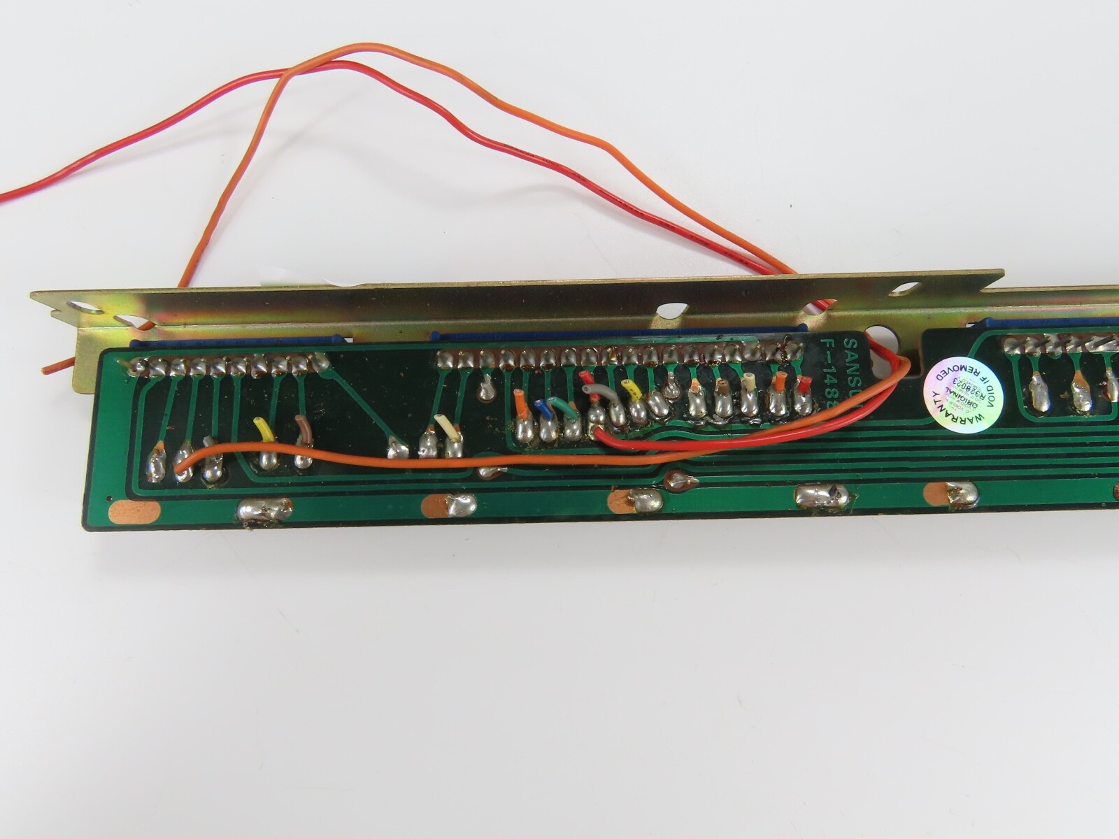 *Sansui QRX-5500* Connector Joint Board PCB F-1488 Amplifier Part /M81 - Image 6