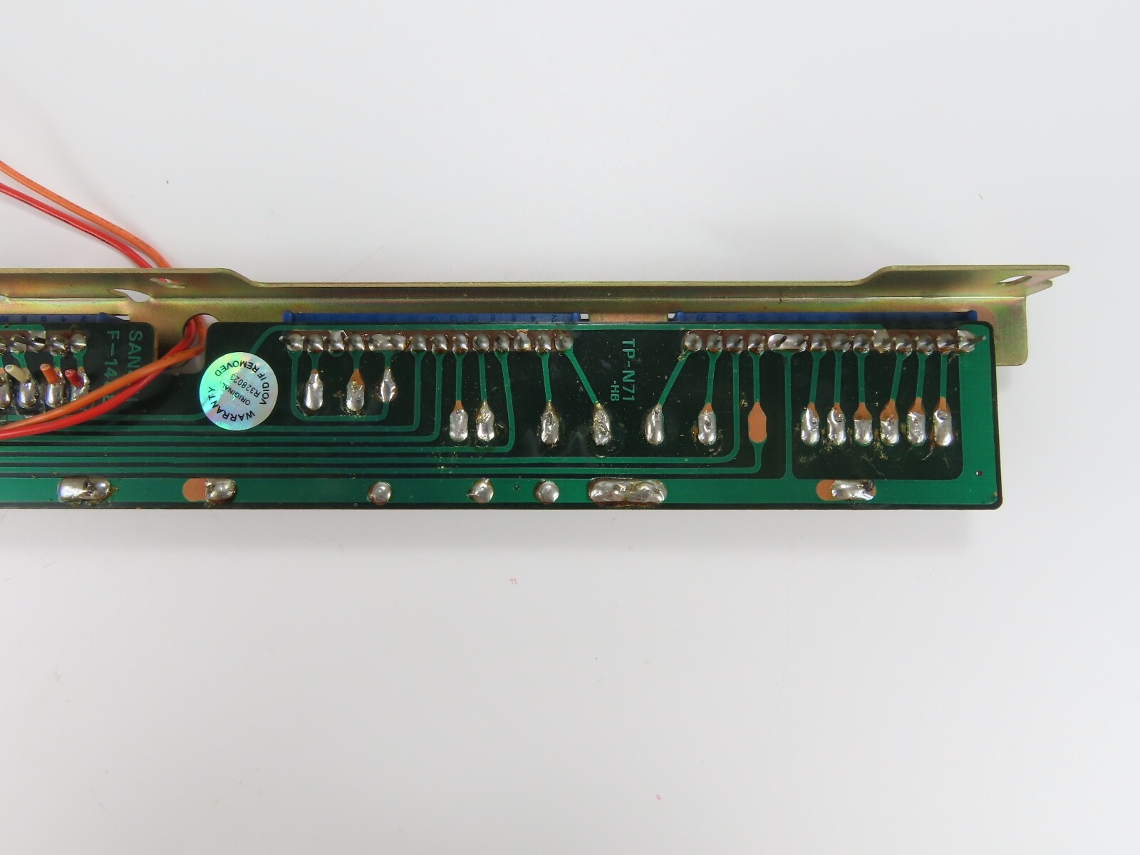 *Sansui QRX-5500* Connector Joint Board PCB F-1488 Amplifier Part /M81 - Image 7