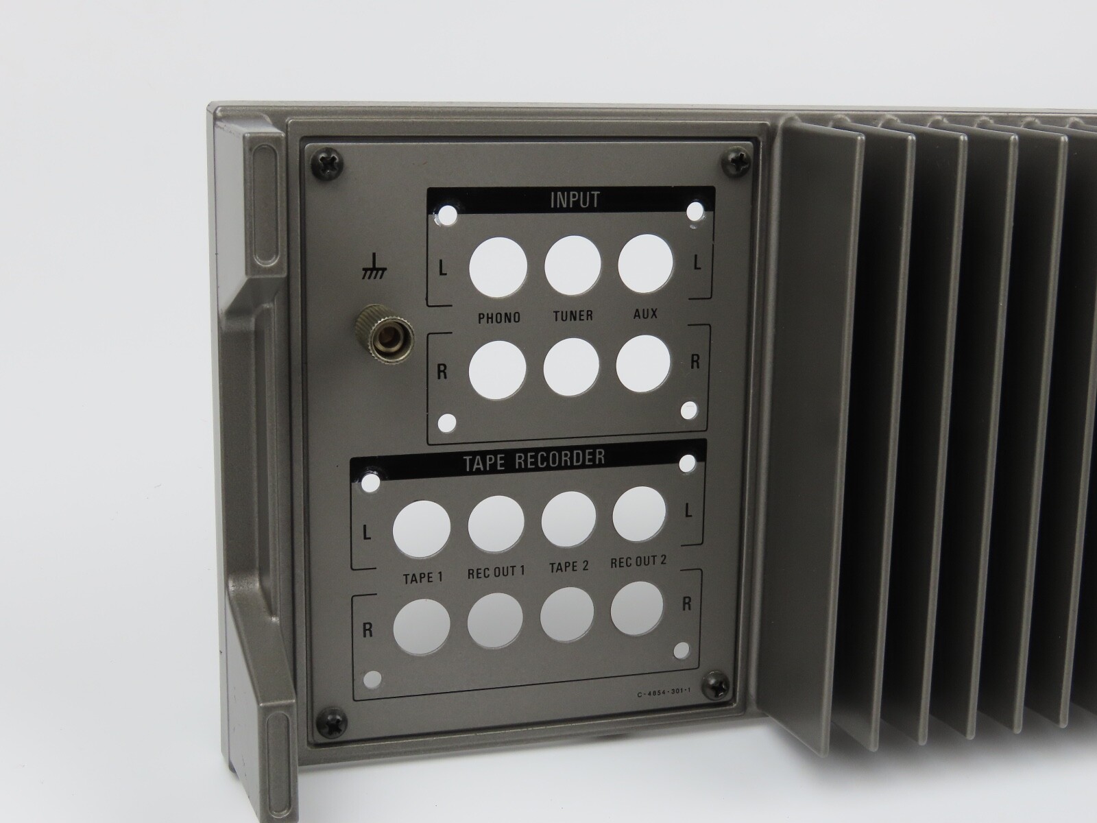 *Sony TA-F4* Rear Panel with Heat Cooler Amplifier Part /FP207 - Image 3