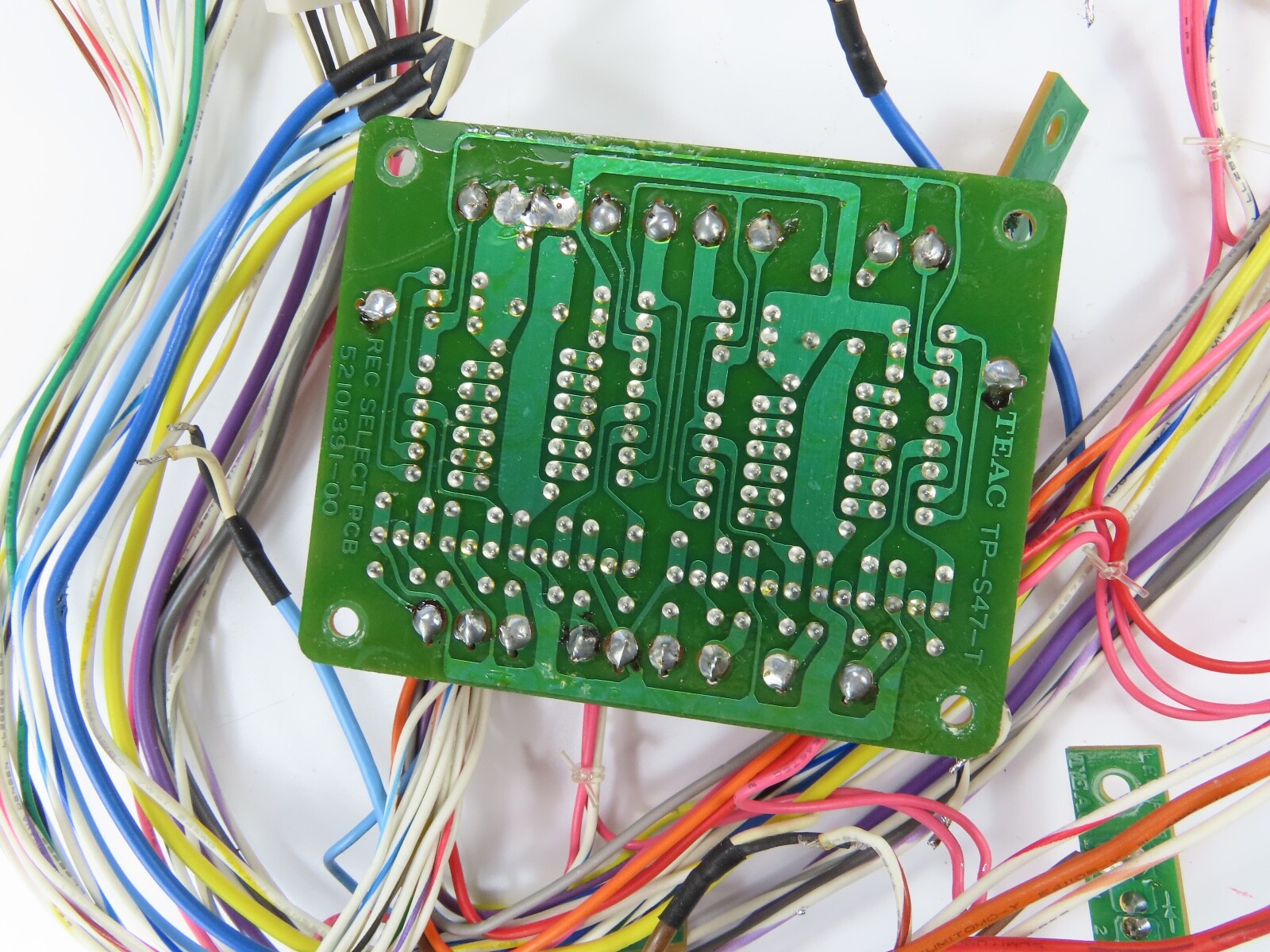 *TASCAM ATR60* Rec. Selector PCB Board 52101391-00 Reel to Reel Part /TS78 - Image 4