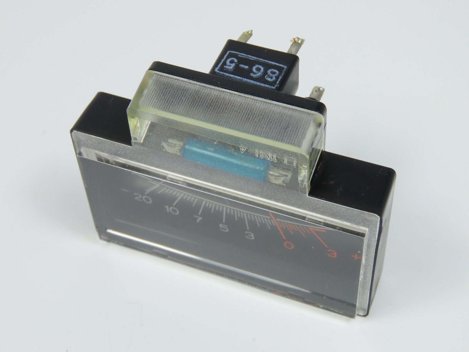 > TEAC X-2000M < VU Meter in Black 1pc with Bulb Reel to Reel Part /T34-2 - Image 3