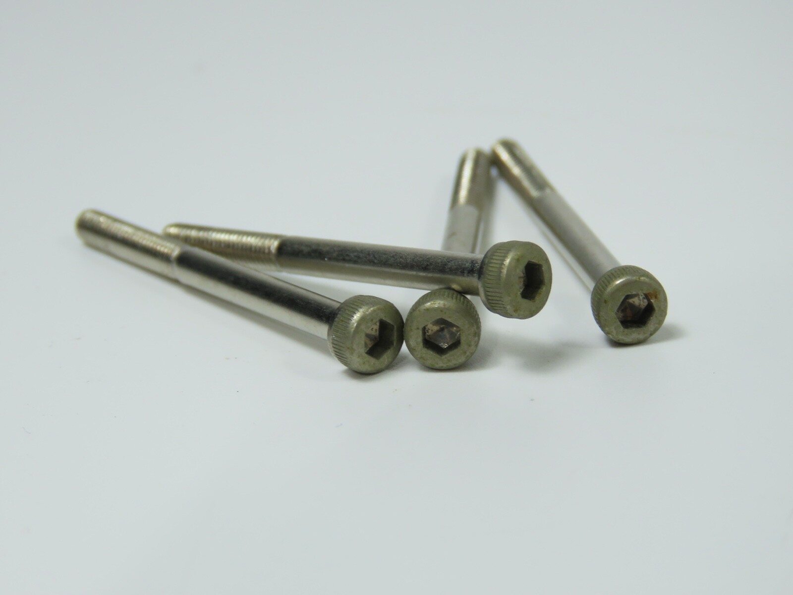 > TEAC X-300 < Set of 4 Front Panel Decor Screws Reel to Reel Part #Tx68 - Image 3