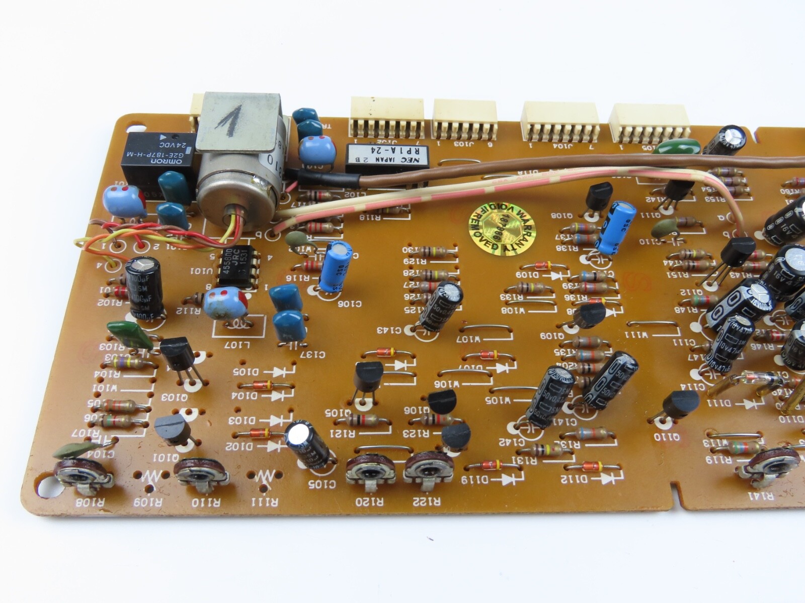*Tascam 38* Rec. and Play Ampl PCB-120 Board Reel to Reel Parts /T633 - Image 3