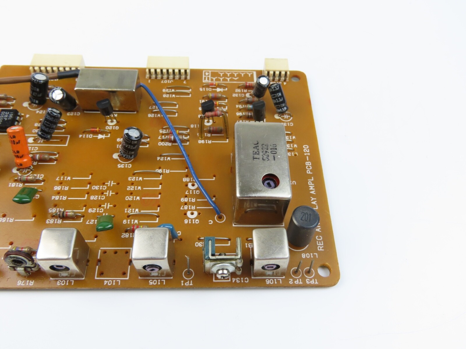 *Tascam 38* Rec. and Play Ampl PCB-120 Board Reel to Reel Parts /T633 - Image 5